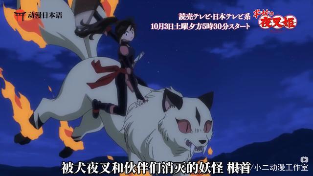 半妖的夜叉姬：TV动画正式公布主角团出场，琥珀长大，草太有女儿
