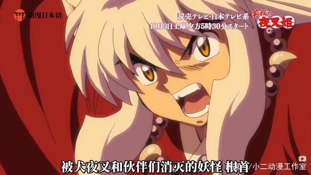 半妖的夜叉姬：TV动画正式公布主角团出场，琥珀长大，草太有女儿