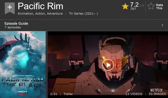 《环太平洋：黑色禁区》IGN7分：值得看