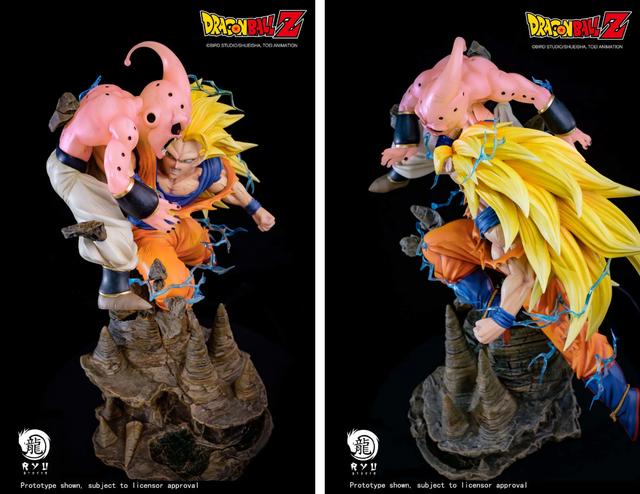 《龙珠Z》正版授权“悟空VS布欧”雕像发售，100%还原，才4888元