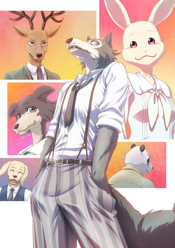 制作精彩到爆的《BEASTARS》回来啦！第二季正式宣布制作！