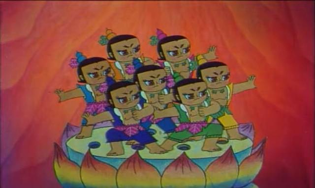 重看葫芦兄弟才发现，最强的不是七娃的葫芦，而是六娃的隐身