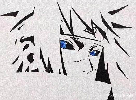 火影忍者：粉丝给9位忍者画自画像，资深火迷也只能认出8个
