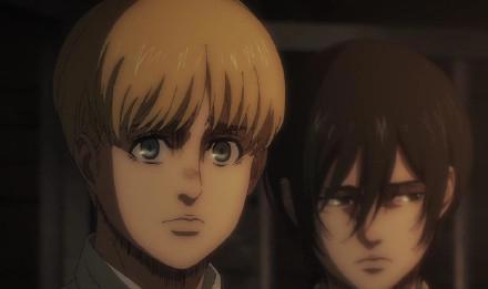 进击的巨人最终季Part2开播，兵长毁容掉线，艾伦1打3陷入苦战！