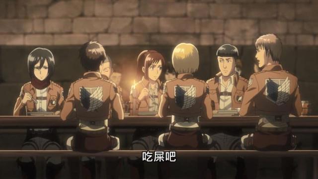 进击的巨人第三季17集：勇者不单单代表着阿尔敏一个人，还有他们