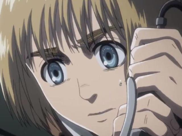 进击的巨人第三季17集：勇者不单单代表着阿尔敏一个人，还有他们