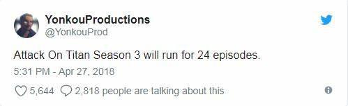进击的巨人第3季揭示了漫长的情节剧情