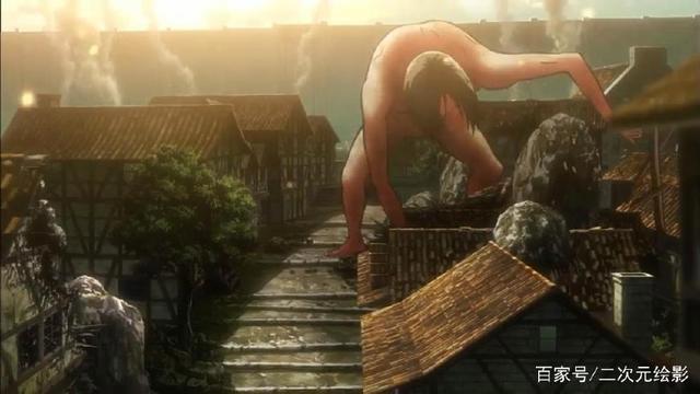 《进击的巨人》第三季预热，城墙被破，艾伦继承强大的巨人之力！