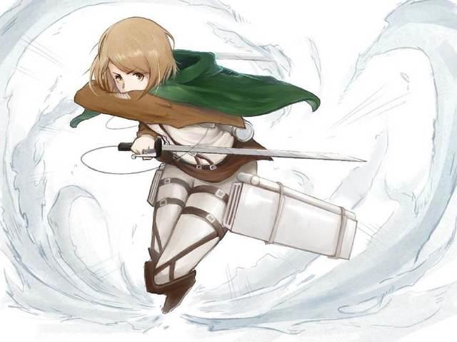 《进击的巨人》第一季出现的女神，大部分的人都已把她忘记！