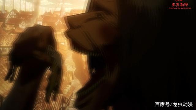 进击的巨人，第一季，第一集眼睁睁看着妈妈被巨人吃掉