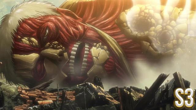 进击的巨人：1~4季六位巨人动画形象变化，24张图带你重温巨人脸