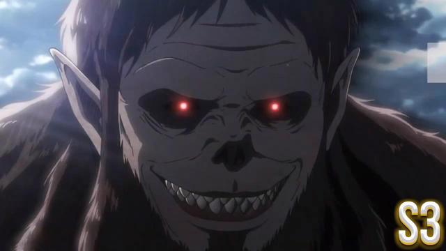 进击的巨人：1~4季六位巨人动画形象变化，24张图带你重温巨人脸