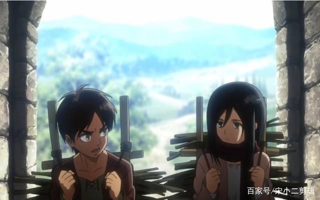 进击的巨人第一季（13年老版动漫）——回忆最初的艾伦，第一集。