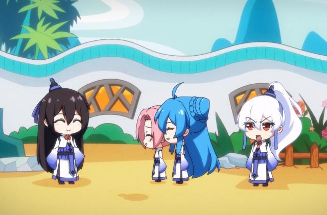 正在热播的4部国产动漫，其中两部均为玄机制作，一部是泡面番