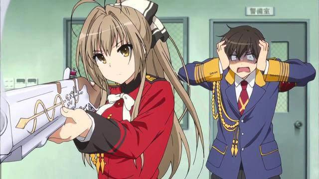 盘点动漫中那些用抢的妹纸！