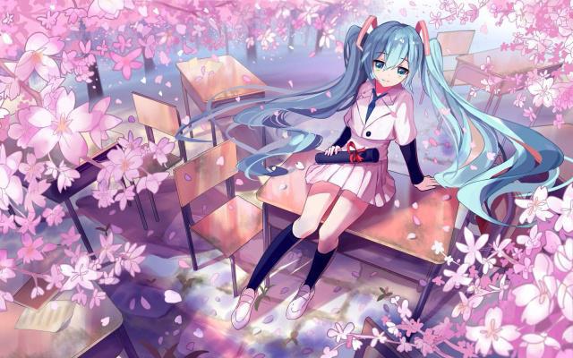 双马尾和萝莉很配哦，女仆装也不错！黑岩射手不是Miku！