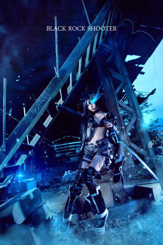 黑岩Cos：“神制作”黑岩射手作品，众网友表示：我岩美如画！