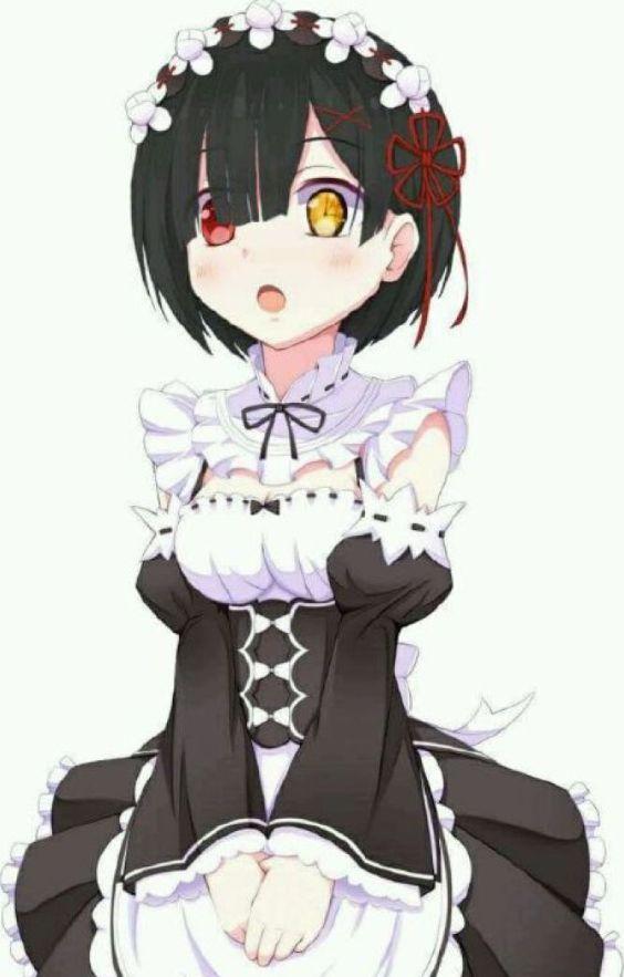 四位异瞳动漫女神，前两位战斗力强无敌，看到后两位我的血槽已空