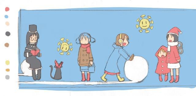 日本动漫《日常》一部轻松、搞笑的日常番，治愈你伤痕累累的内心