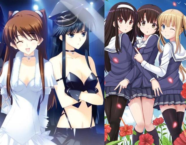 这两部动漫的作者是同一人，最后一位笔下全是精品！