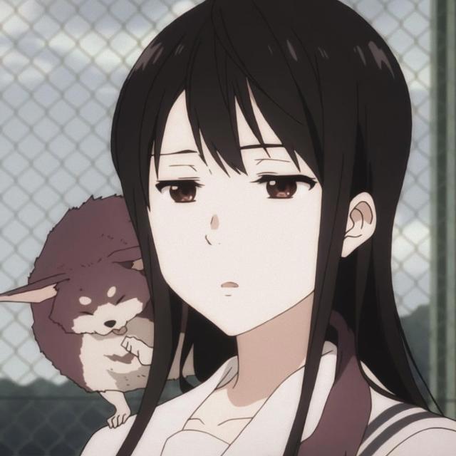 《境界的彼方》名濑美月，喊欧尼酱的时候特别可爱，动漫头像壁纸