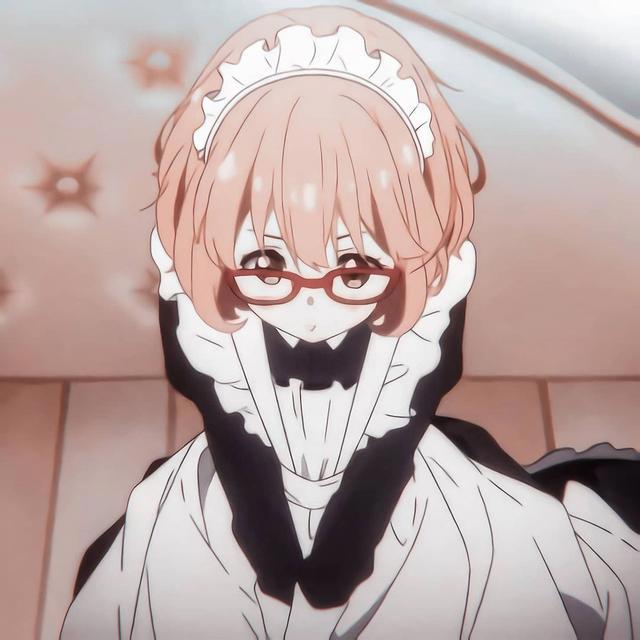 《境界的彼方》栗山未来，动漫头像自剪分享