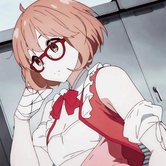 《境界的彼方》栗山未来，动漫头像自剪分享