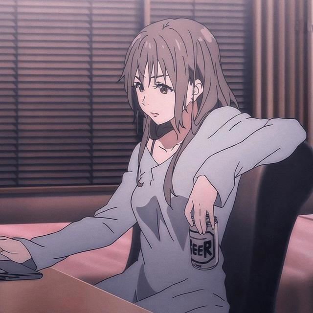 《境界的彼方》二之宫雫，动漫头像自剪分享，一听到结婚就会发火
