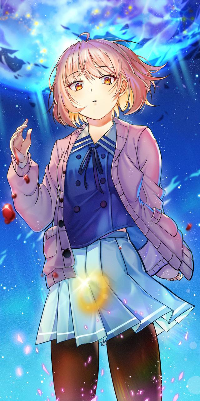 《境界的彼方》栗山未来，女友力满满，动漫全面屏壁纸分享