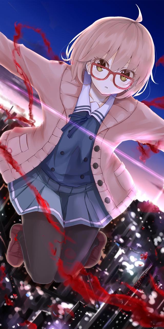 《境界的彼方》栗山未来，女友力满满，动漫全面屏壁纸分享