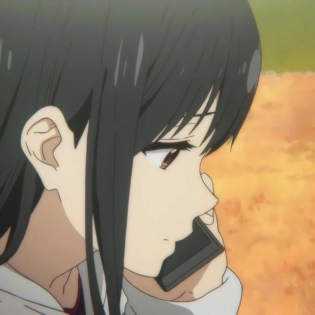 《境界的彼方》名瀬美月，动漫头像自剪，相处让人舒服的黑长直