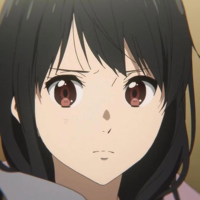 《境界的彼方》名瀬美月，动漫头像自剪，相处让人舒服的黑长直