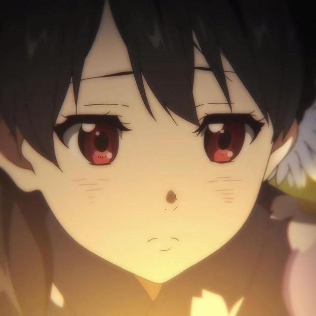 《境界的彼方》名瀬美月，动漫头像自剪，相处让人舒服的黑长直