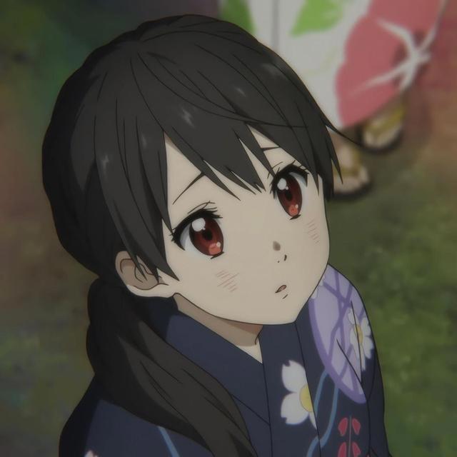 《境界的彼方》名瀬美月，动漫头像自剪，相处让人舒服的黑长直