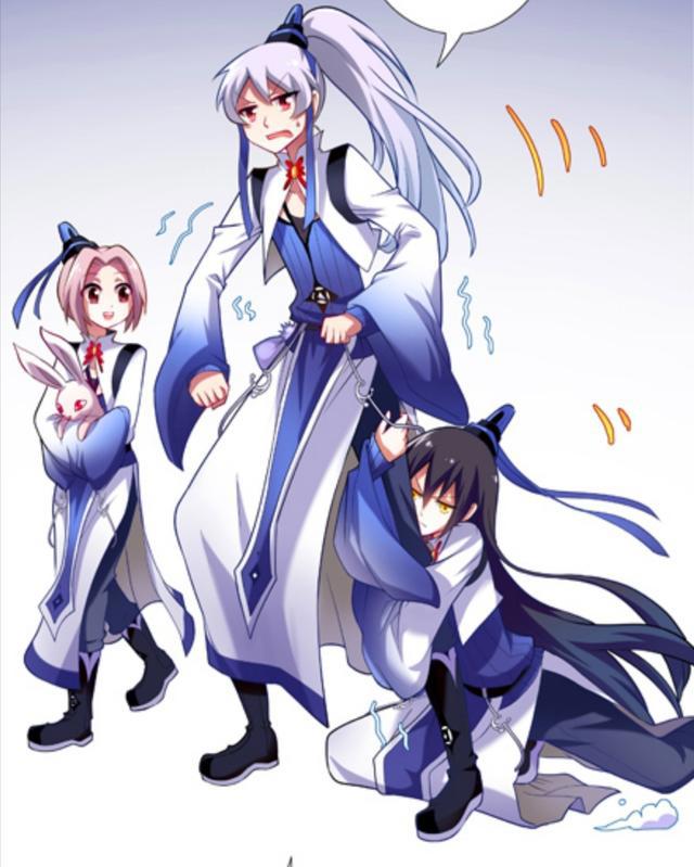 穿越搞笑漫画《我家大师兄脑子有坑》