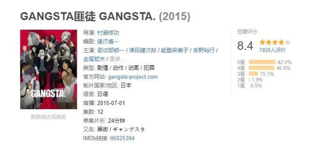 近年来少见的黑帮番剧，我们又只能在网盘见到它了！