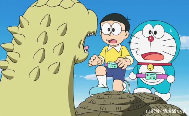 《多啦A梦》新番589集：大雄荒岛冒险，时空腰带登场