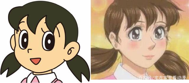 当哆啦A梦角色变成动漫主角，胖虎男二号即视感，静香肯定女一号