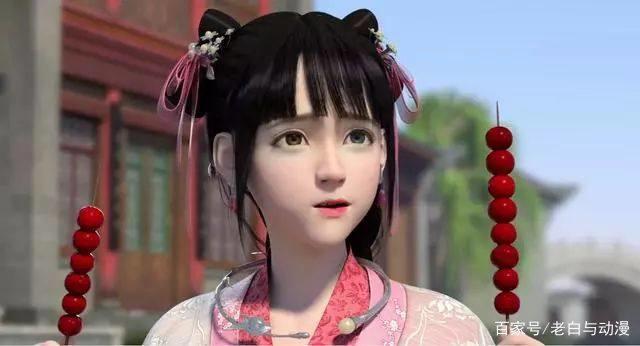 动漫里的异色瞳美少女，这么可爱还是第一次见！