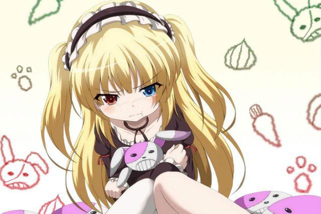 动漫中穿哥特萝莉装的妹子，黑猫的哥特装真的让人“一本满足”啊