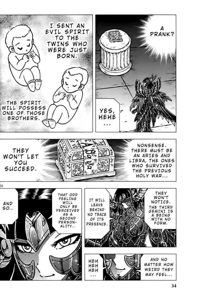 圣斗士星矢：官方外传漫画ORIGIN前篇，第三个双子座出现了