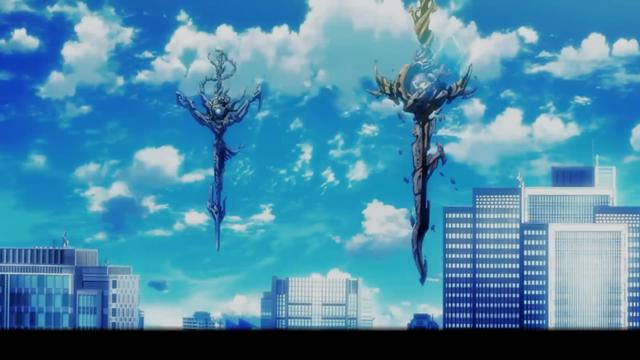 《K》第一集：小白和夜刀神狗朗的邂逅