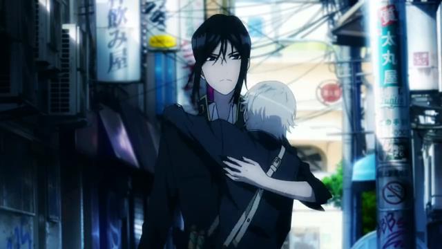 《K》第一集：小白和夜刀神狗朗的邂逅