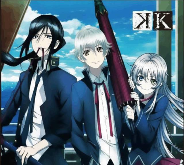 日本动漫《K》不看故事只看优美画风与华丽打斗的热门番剧