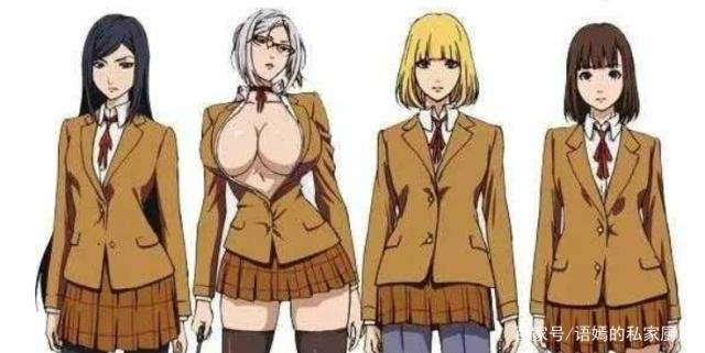 二次元中的这些奇葩高中，你最想要去哪一个？我想去第3个！