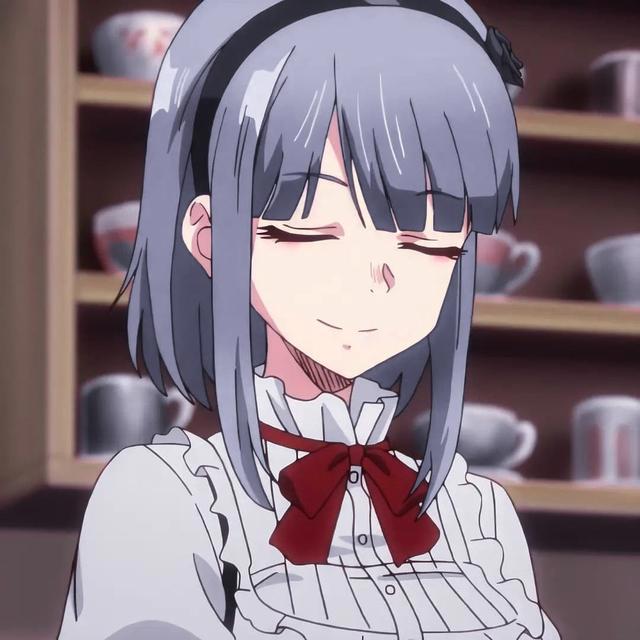 《粗点心战争》枝垂萤，动漫头像自剪分享，可爱的脱线女孩