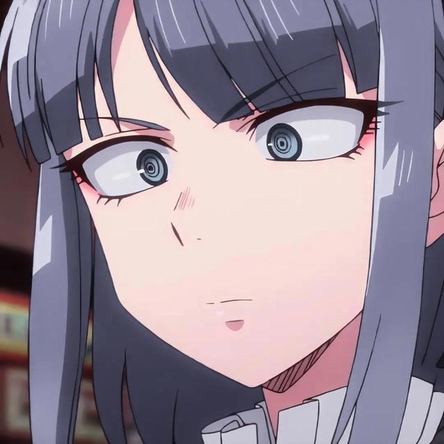 《粗点心战争》枝垂萤，动漫头像自剪分享，可爱的脱线女孩