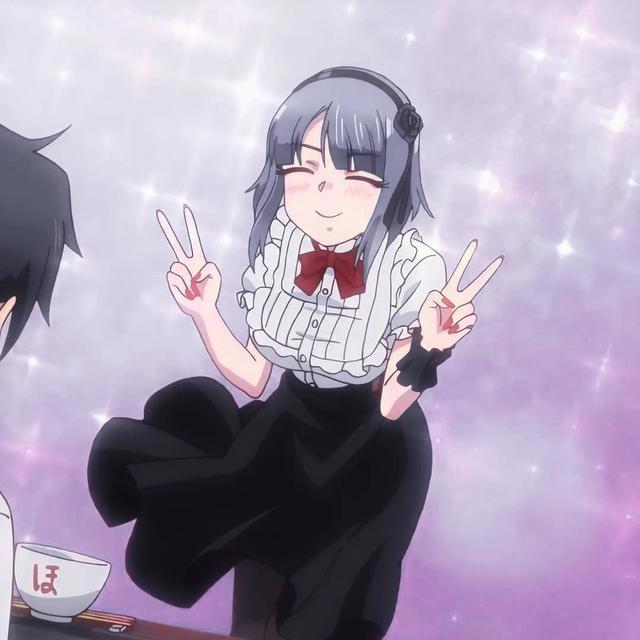 《粗点心战争》枝垂萤，动漫头像自剪分享，可爱的脱线女孩