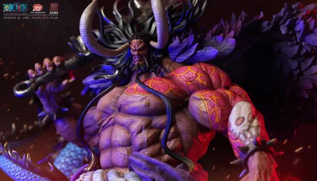 海贼王：正版授权“凯多”雕像来了！巨大、涂装完美，只要7480元