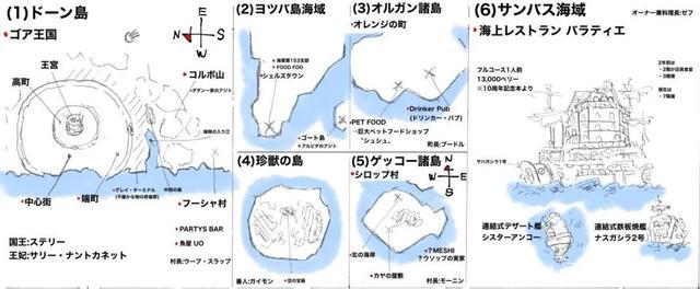 海贼王：尾田珍藏的秘密世界地图，全方位带你了解海贼王星球！